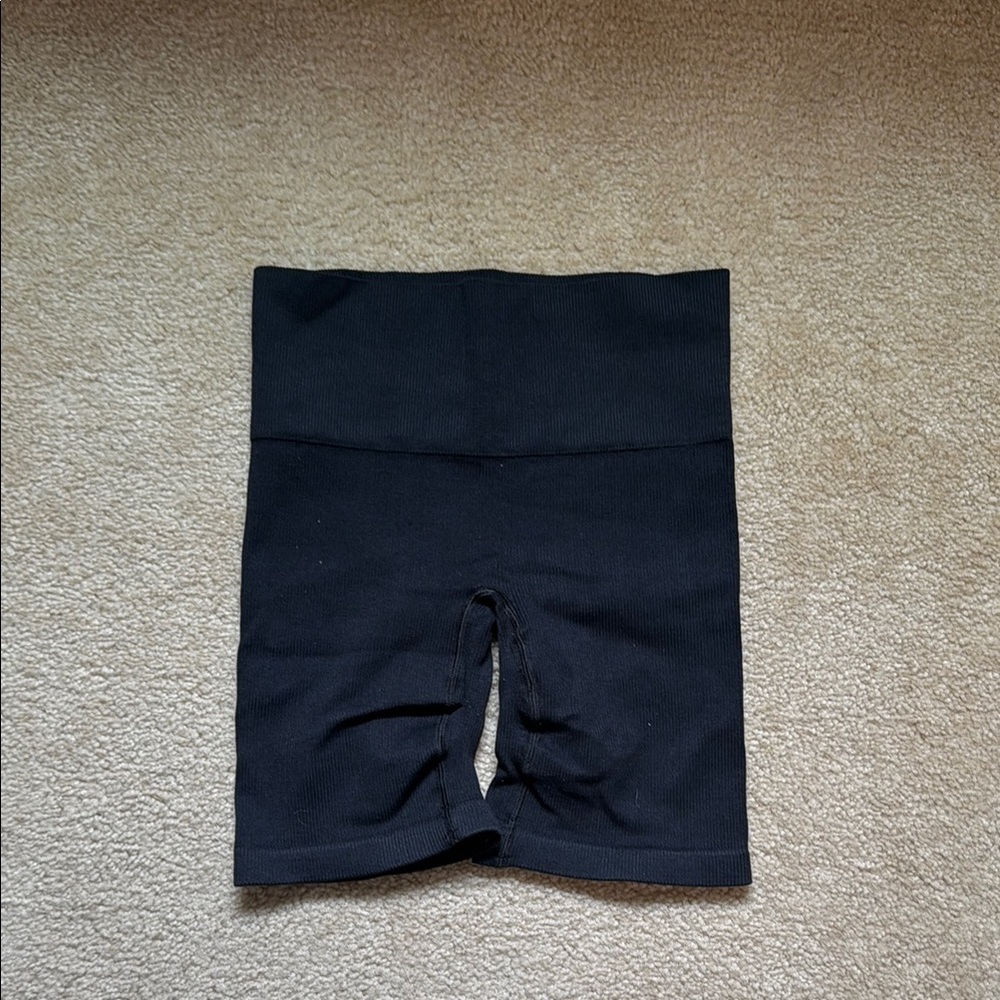 TNA Women's Black High-Waisted Shorts